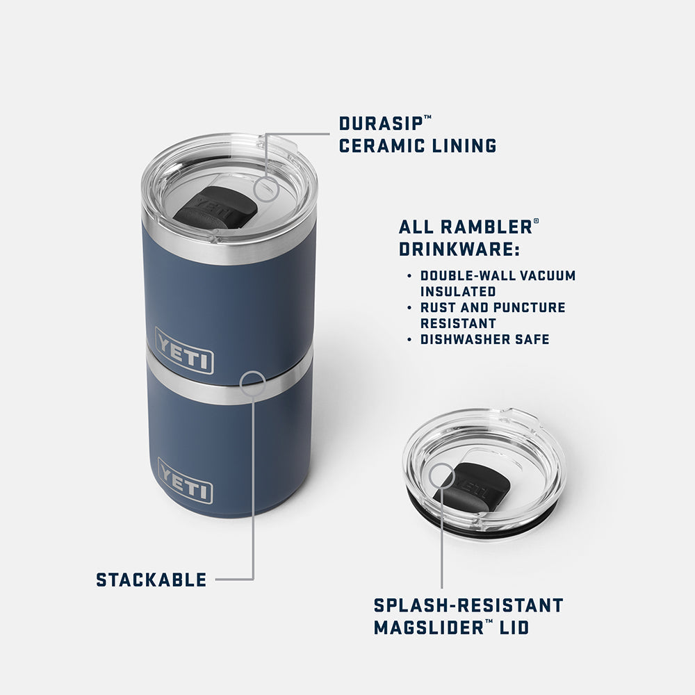Yeti Rambler 10Oz Lowball 2.0 Water Bottles in White Color