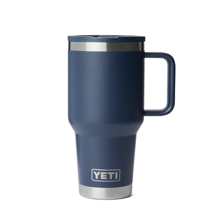 Yeti 30Oz Travel Straw Mug Water Bottles in Blue Color