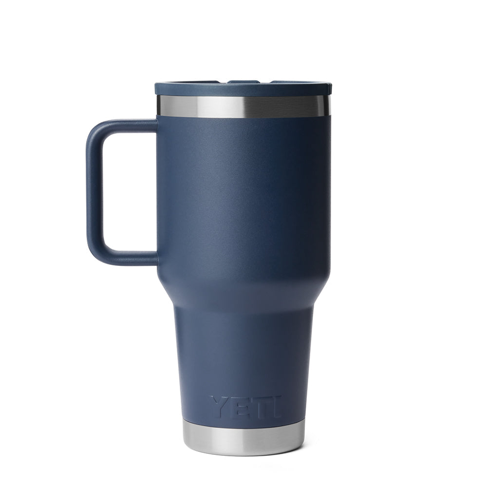 Yeti 30Oz Travel Straw Mug Water Bottles in Blue Color