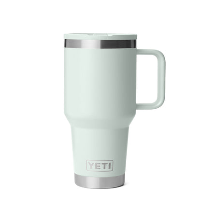 Yeti 30Oz Travel Straw Mug Water Bottles in Blue Color