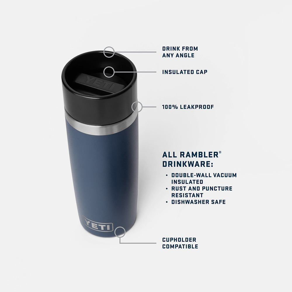 Yeti 16Oz Travel Bottle Water Bottles in Black Color