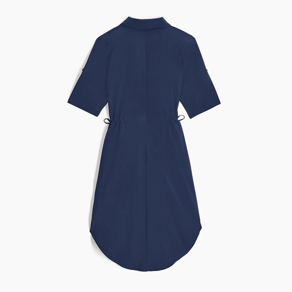 Royal Robbins Spotless Traveler Dress Skirts in Blue Color
