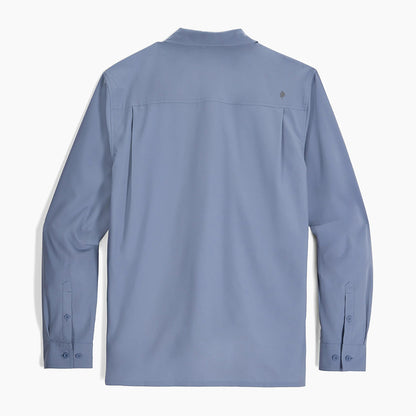 Royal Robbins Expedition 111 Ls Bug M Tops in Blue Color