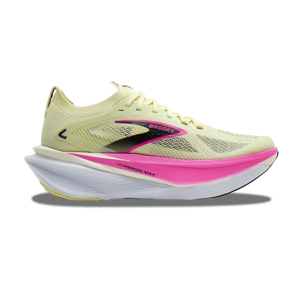 Brooks Hyperion Max 3 Running Shoes in Yellow Color