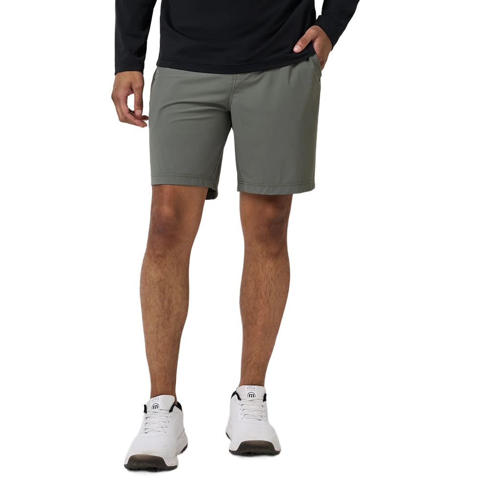 Travis Matthew Hero Hour Short 8 In Shorts in Green Color