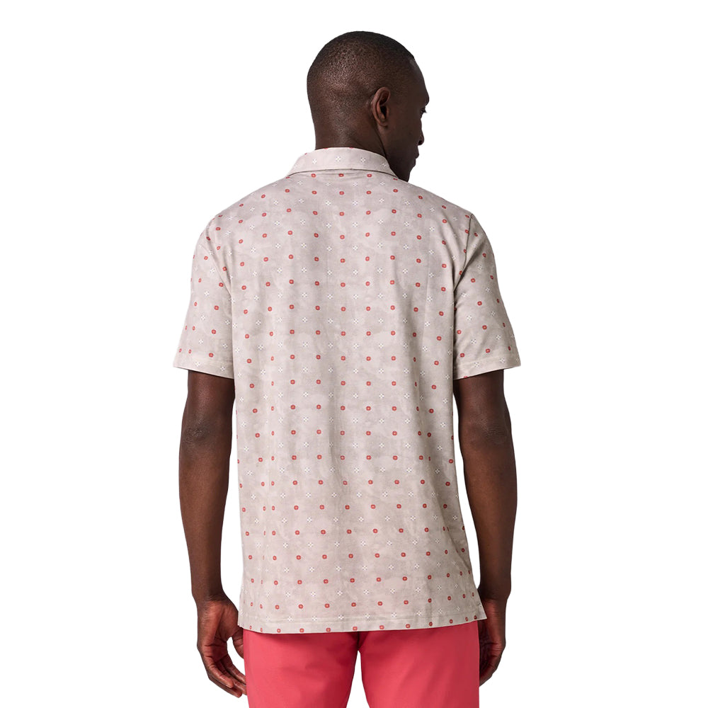 Travis Matthew Featherweight Tee Up Tops in Brown Color
