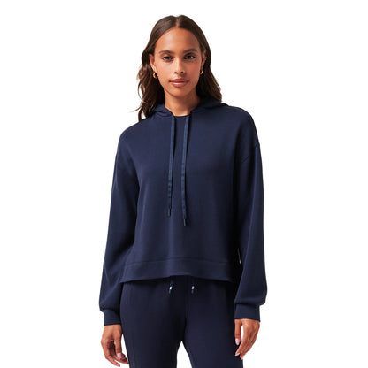 Travis Matthew Skyloft Soft Hood Pullover in Blue Color