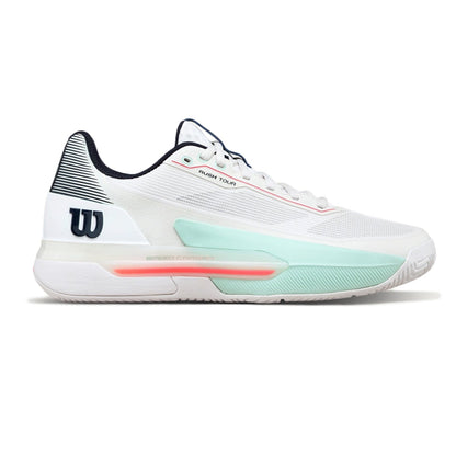 Wilson Rush Tour 5 Tennis Shoes in White Color