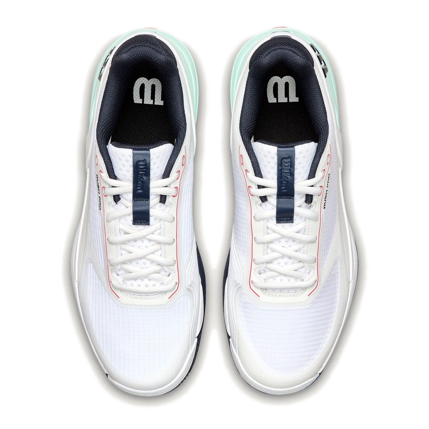 Wilson Rush Pro 5 Tennis Shoes in White Color