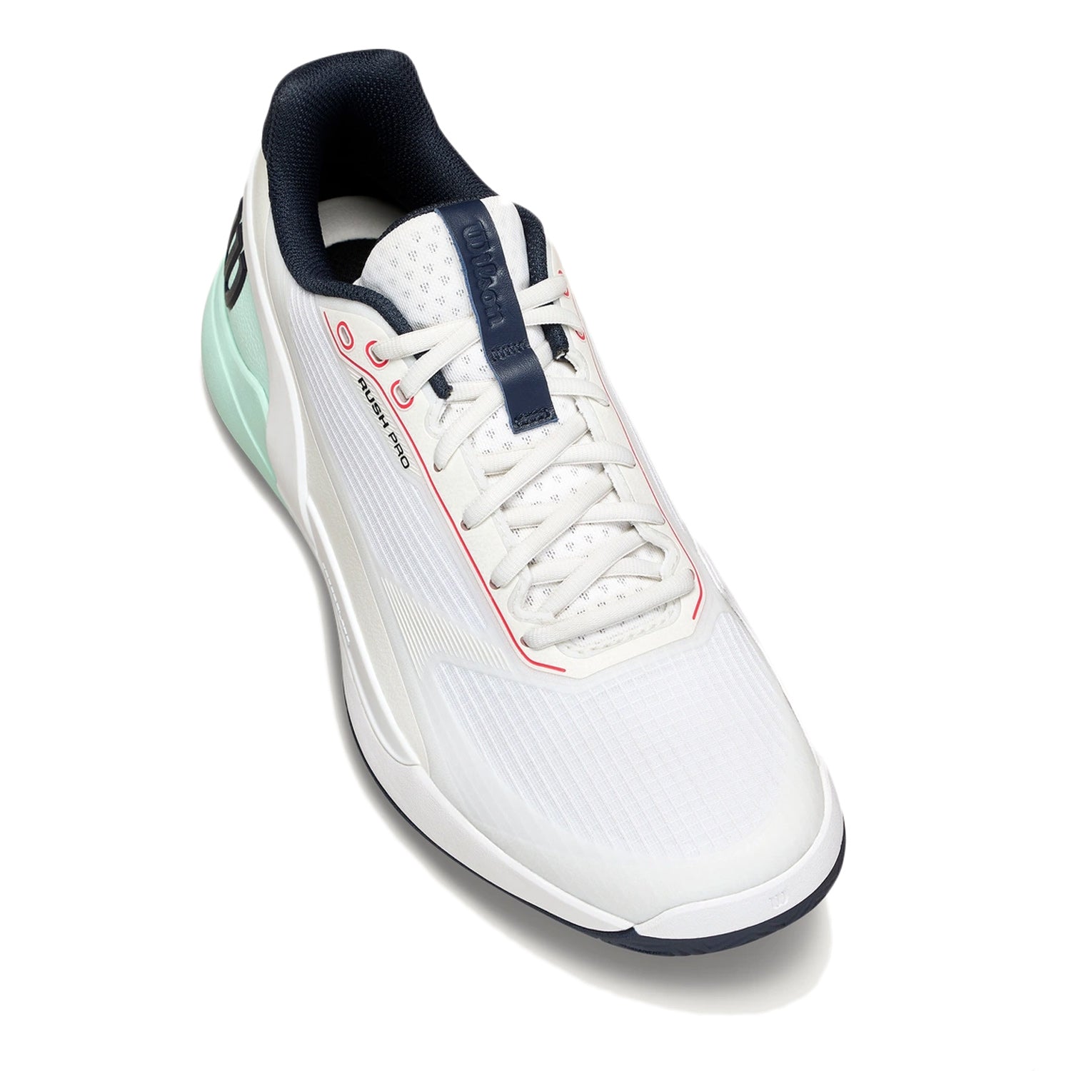 Wilson Rush Pro 5 Tennis Shoes in White Color