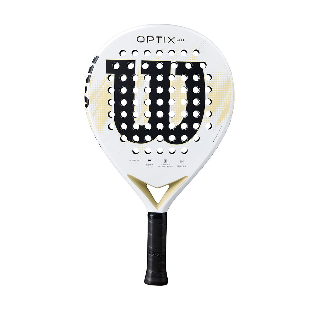 Wilson Optix V2 Lite White 2 Padel Paddles in White Color