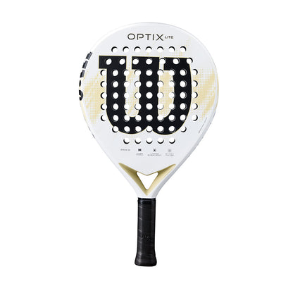 Wilson Optix V2 Lite White 2 Padel Paddles in White Color