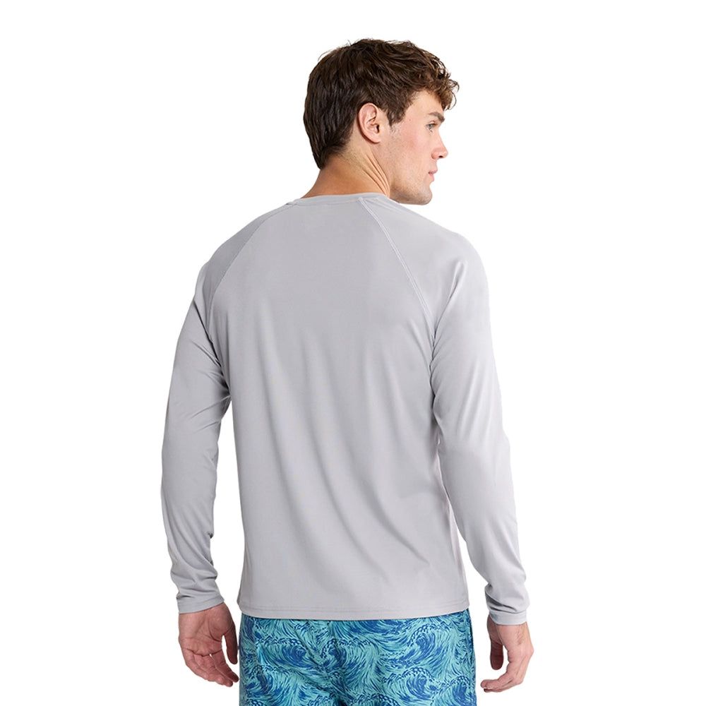 Fair Harbor Anchor Rashguars L/S Swimsuits in Grey Color