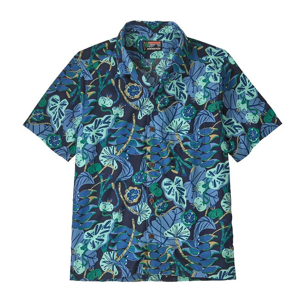 Patagonia M'S Tidal Threads Shirt Tops in Blue Color