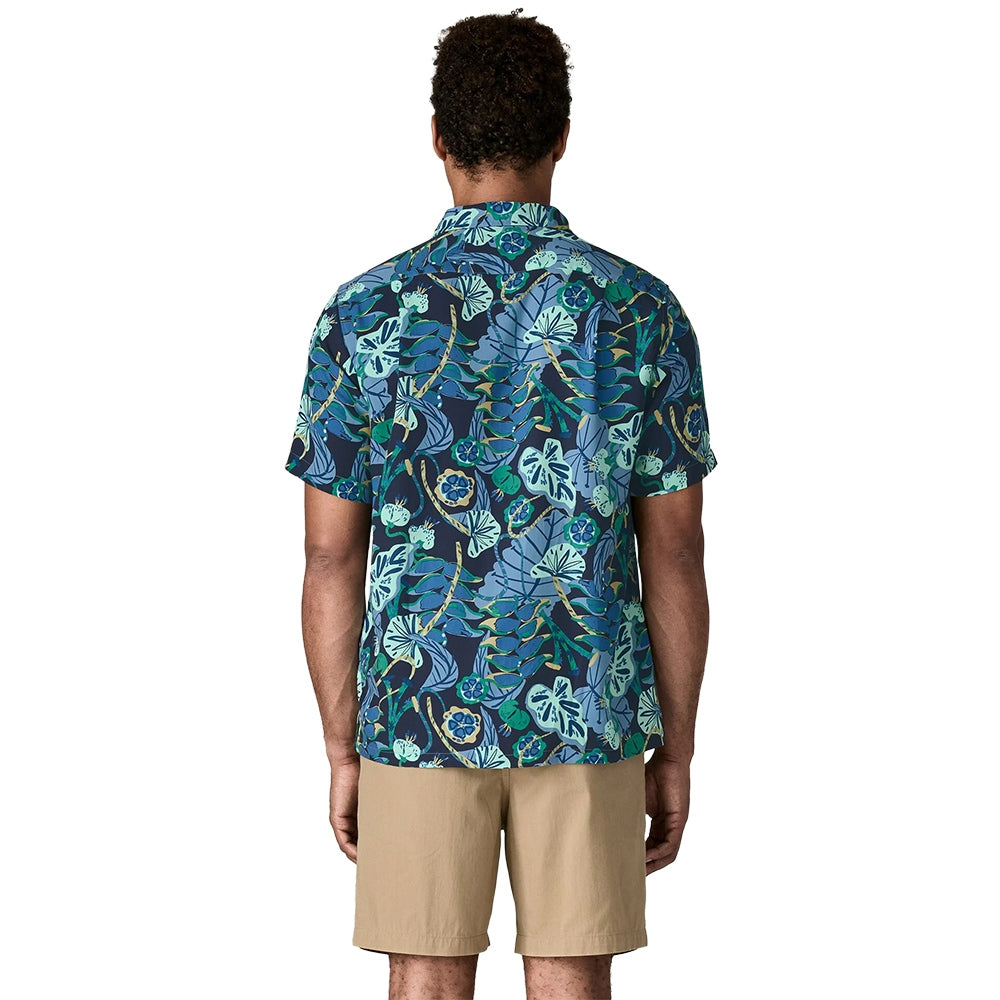 Patagonia M'S Tidal Threads Shirt Tops in Blue Color