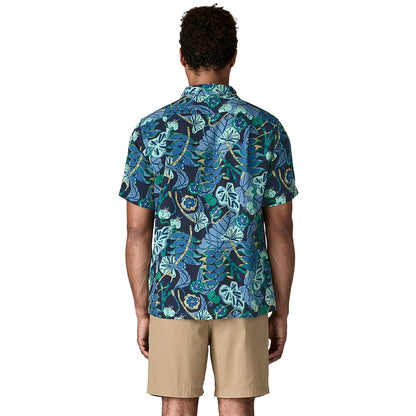 Patagonia M'S Tidal Threads Shirt Tops in Blue Color