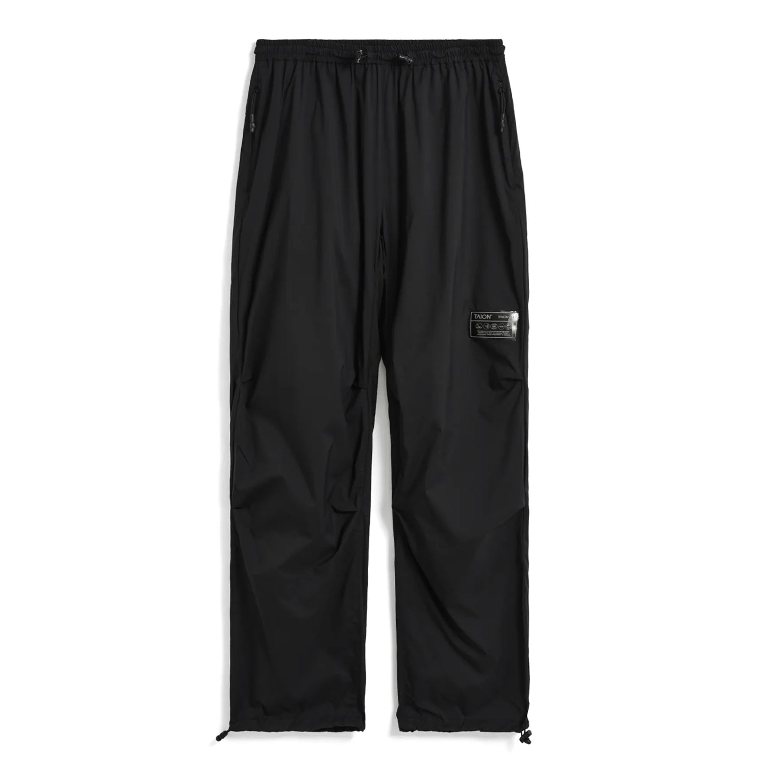 Taion W Pant Elastic Waist Pants in Black Color