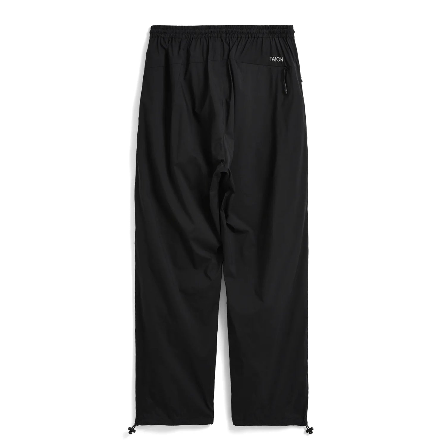 Taion W Pant Elastic Waist Pants in Black Color
