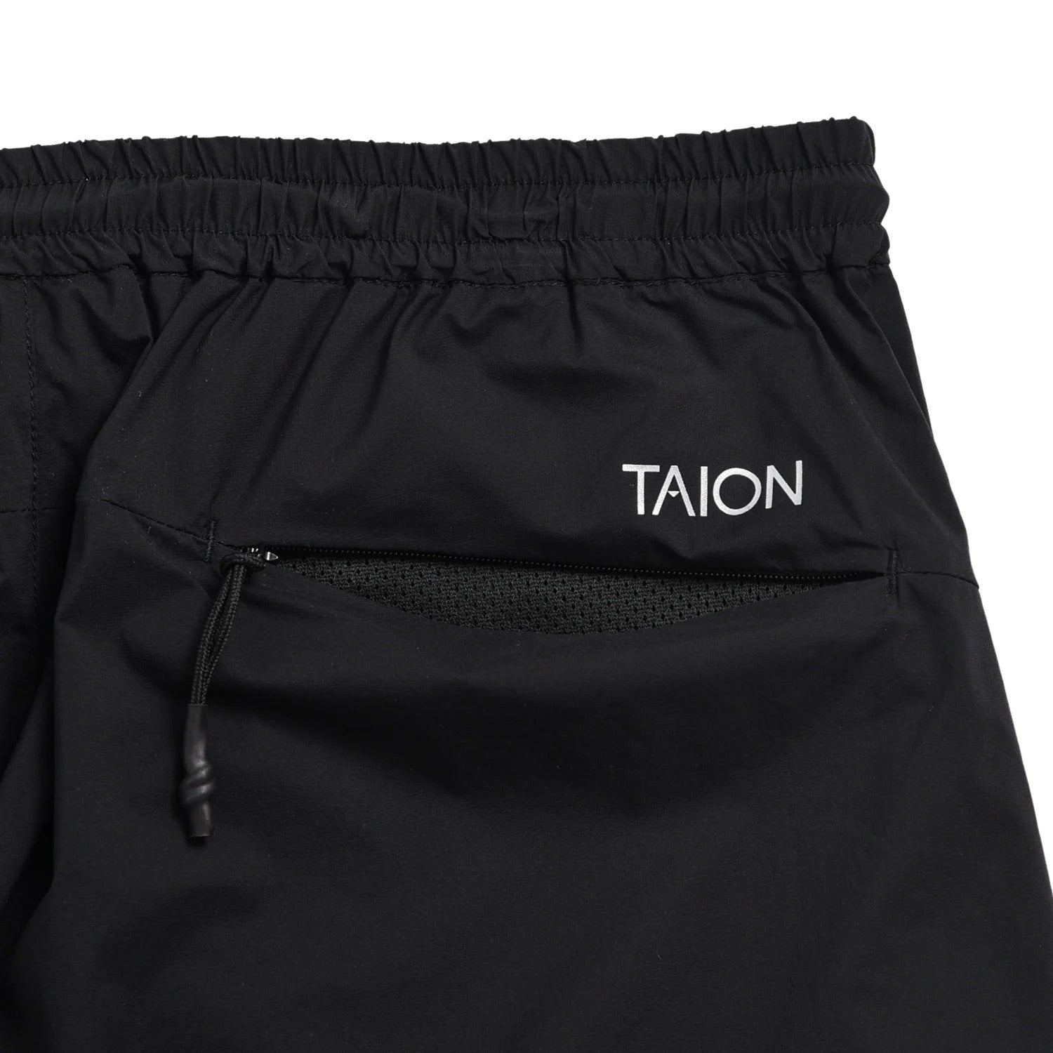 Taion W Pant Elastic Waist Pants in Black Color