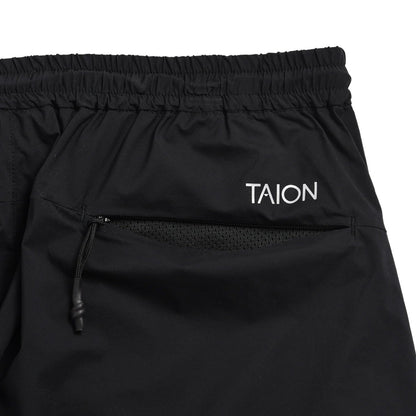Taion W Pant Elastic Waist Pants in Black Color