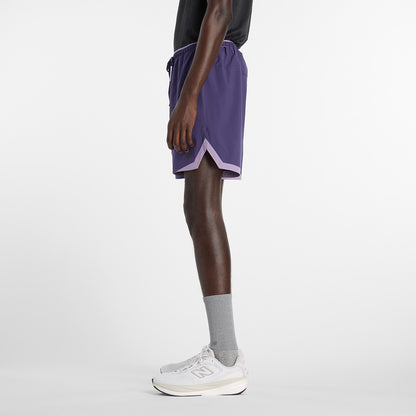 New Balance Rc Essential Short 7In Shorts in Blue Color