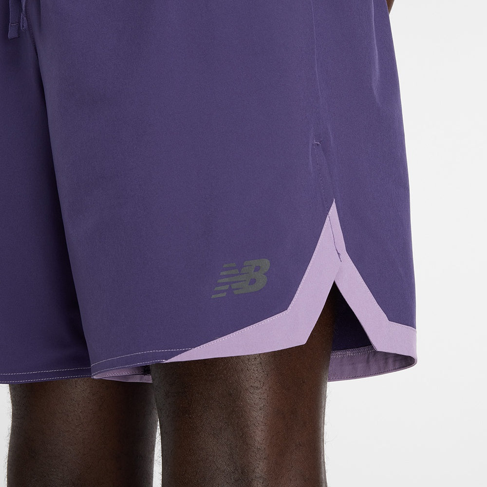 New Balance Rc Essential Short 7In Shorts in Blue Color