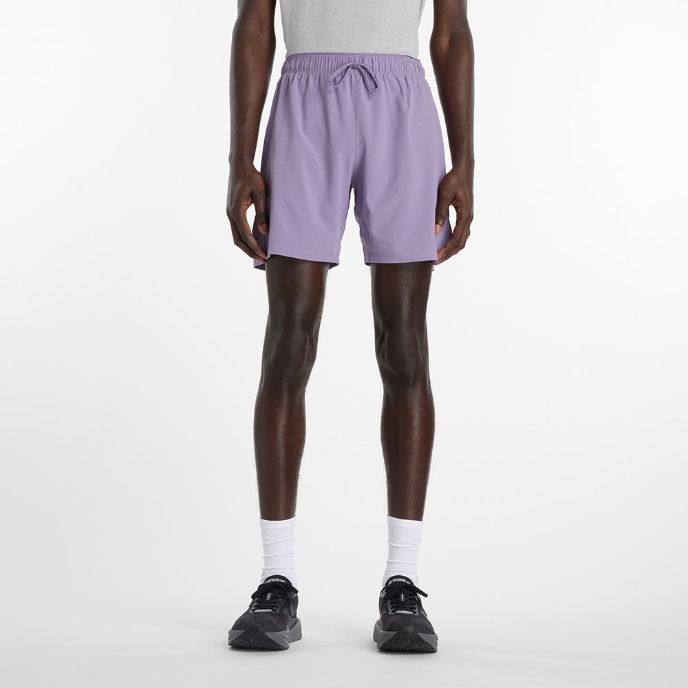 New Balance Rc Short 7 Shorts in Purple Color