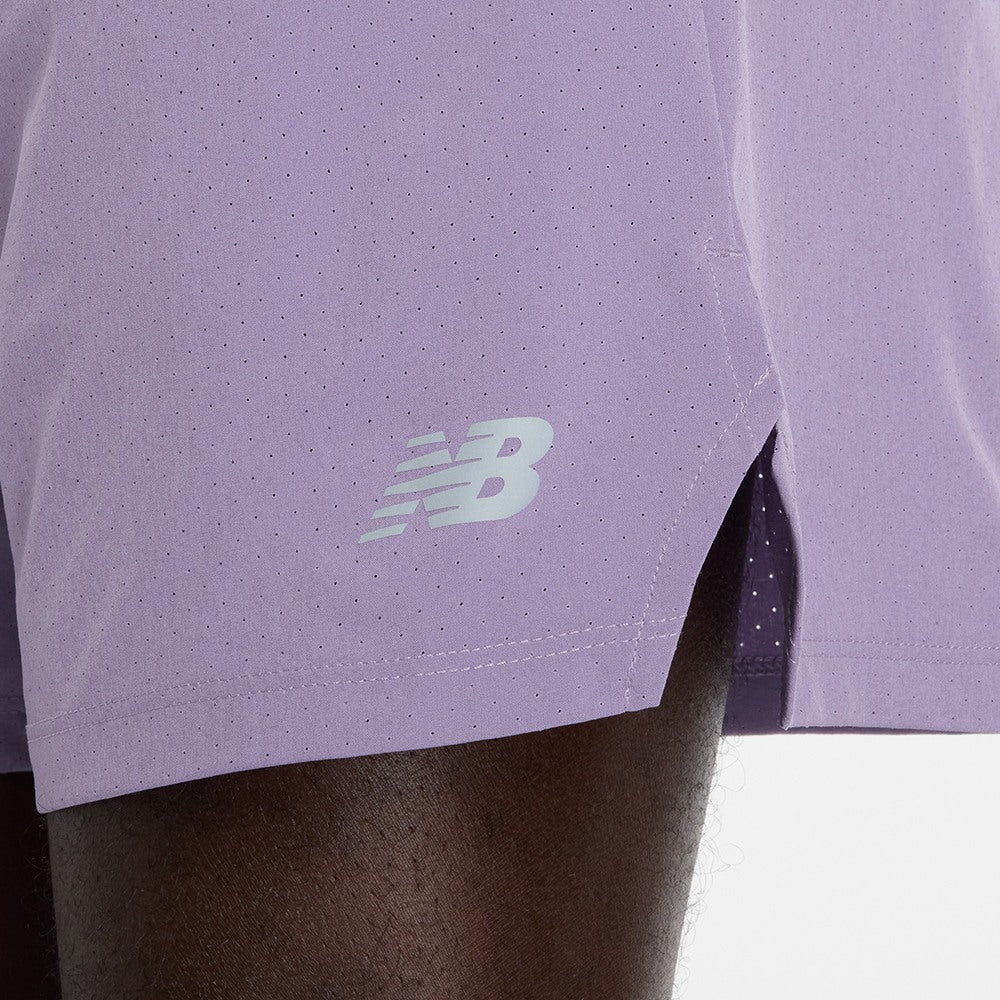 New Balance Rc Short 7 Shorts in Purple Color