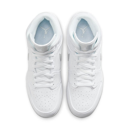 Jordan 1 Mid Td Fb Cleat Football Cleats in White Color