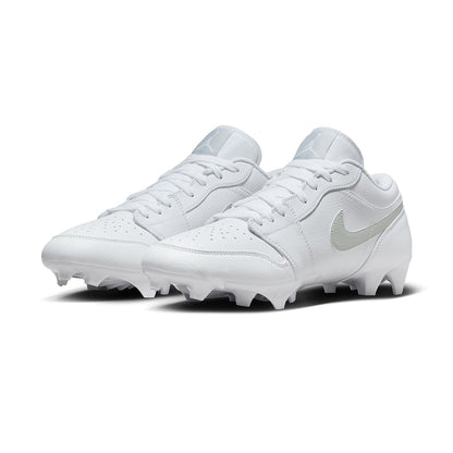 Jordan 1 Low Td Fb Cleat Football Cleats in White Color