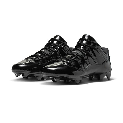 Jordan 11 Low Td Fb Clea Football Cleats in Black Color