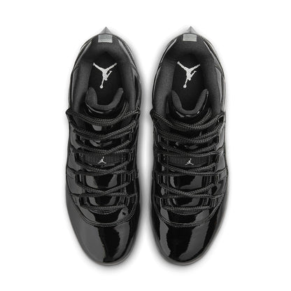 Jordan 11 Low Td Fb Clea Football Cleats in Black Color