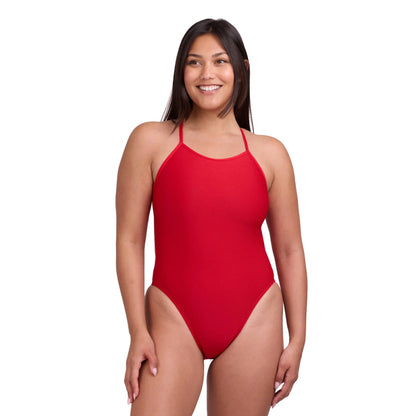 Jolyn 2 Swim Onesie Swimsuits in Red Color