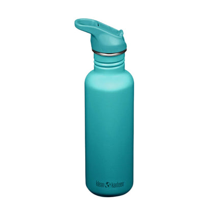 Klean Kanteen Classic 27Oz W/Flip Cap Water Bottles in Blue Color