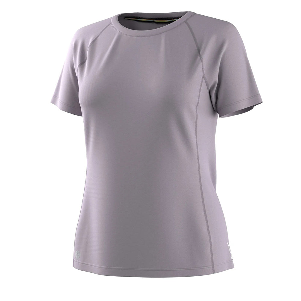 Smartwool W Merino Sport 120 S/S Tops in Purple Color