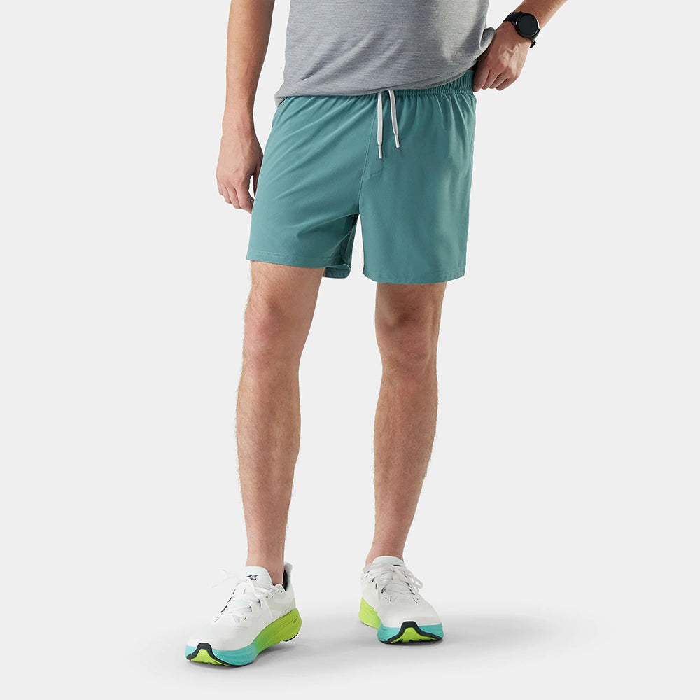 Smartwool M Active Lined 5In Short in Blue Color
