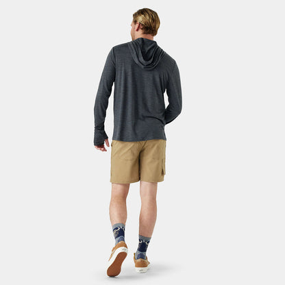 Smartwool M Merino Sun Hoodie Running Jackets in Grey Color