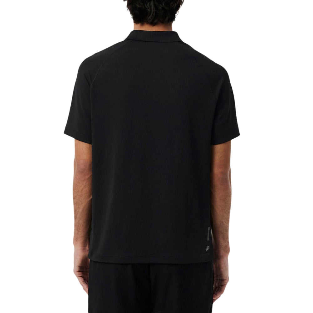 Lacoste Essentials Polo Tops in Black Color