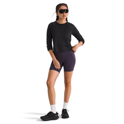 The North Face Womens Jaida L/S Tops in Black Color