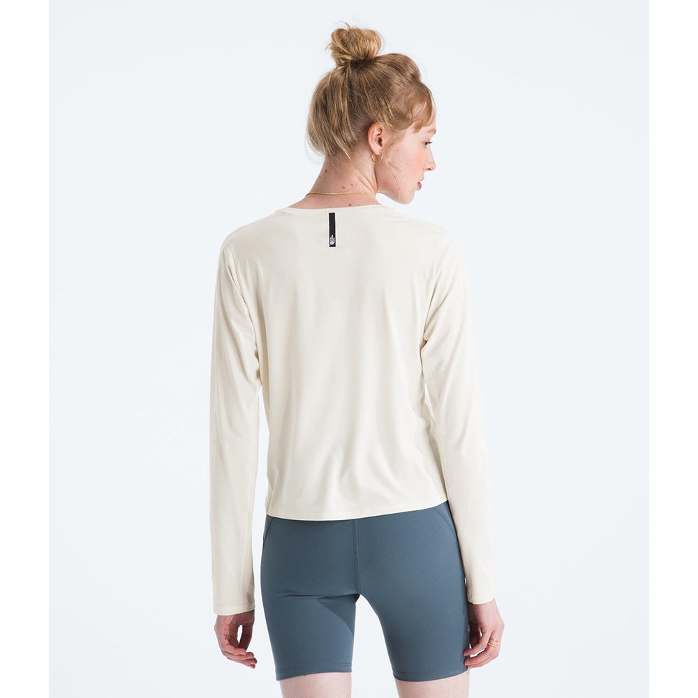 The North Face Womens Jaida L/S Tops in White Color