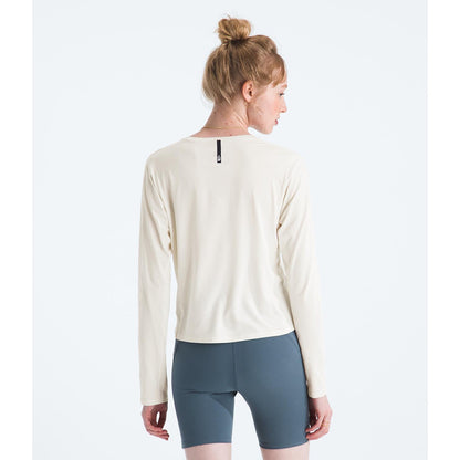 The North Face Womens Jaida L/S Tops in White Color