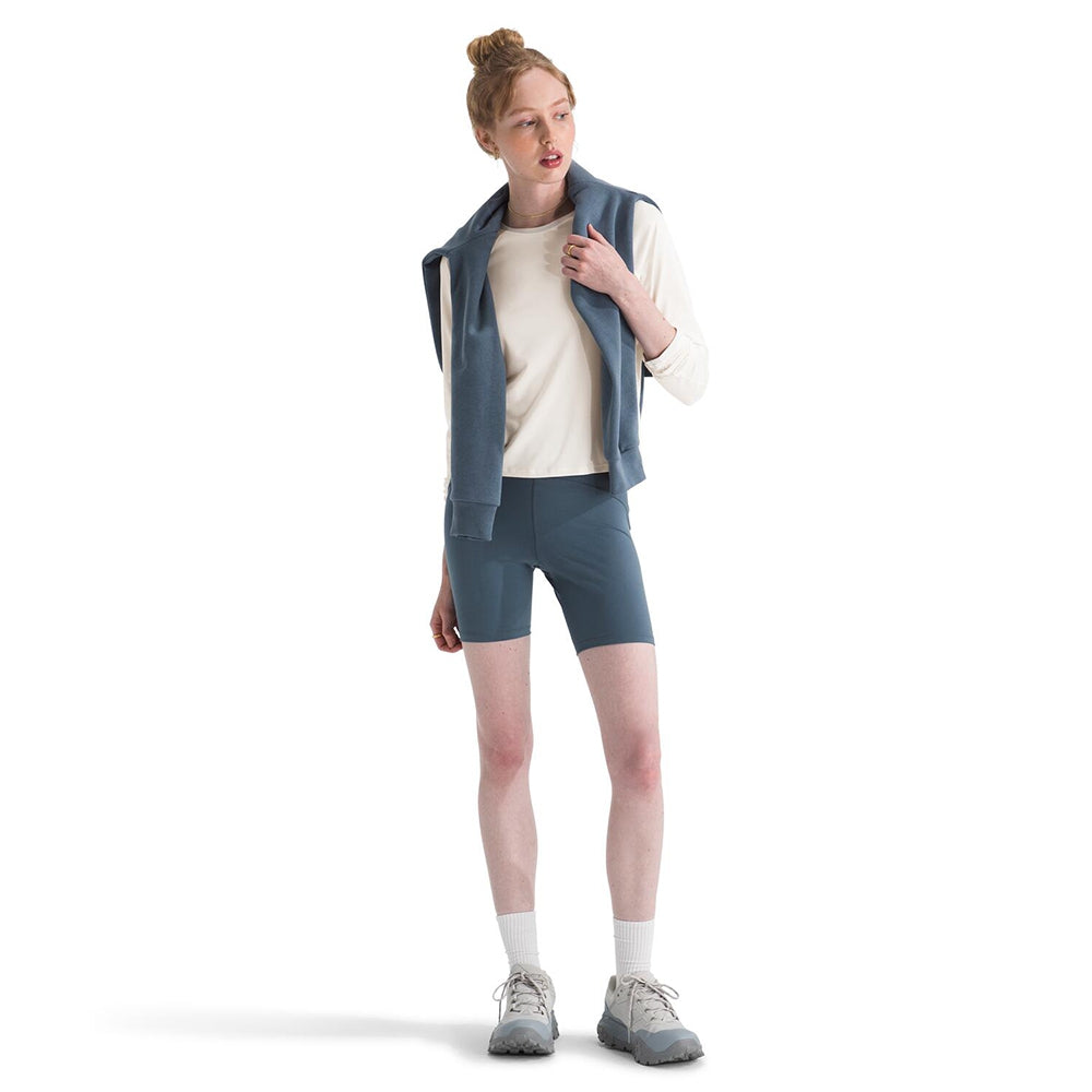 The North Face Womens Jaida L/S Tops in White Color