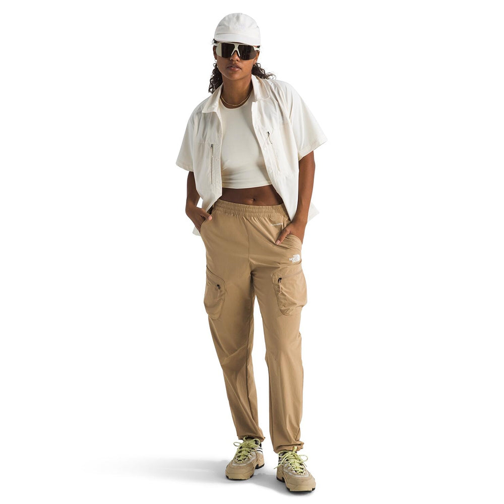 The North Face Womens Packable Regular Pants in Brown Color