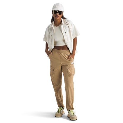The North Face Womens Packable Regular Pants in Brown Color