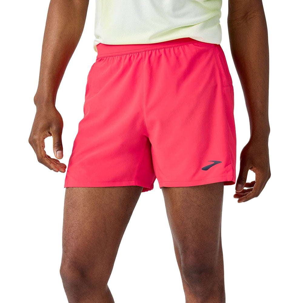 Brooks Journey 5 Short in Red Color