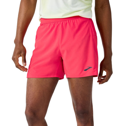 Brooks Journey 5 Short in Red Color