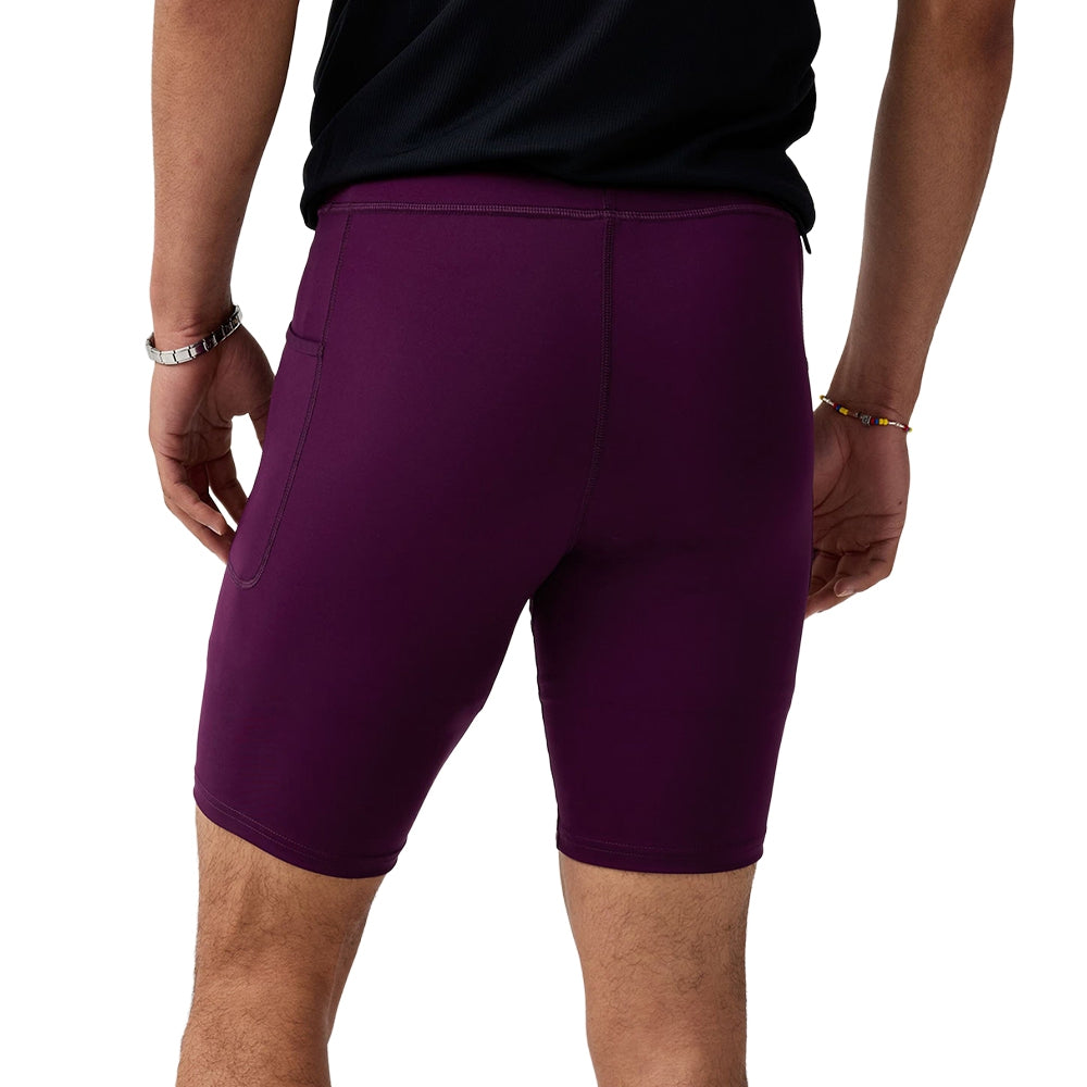 Brooks Source 9 Short Tight Shorts in Purple Color