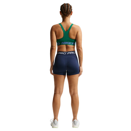 Nike Pro Mr 3In Biker Sh Shorts in Blue Color