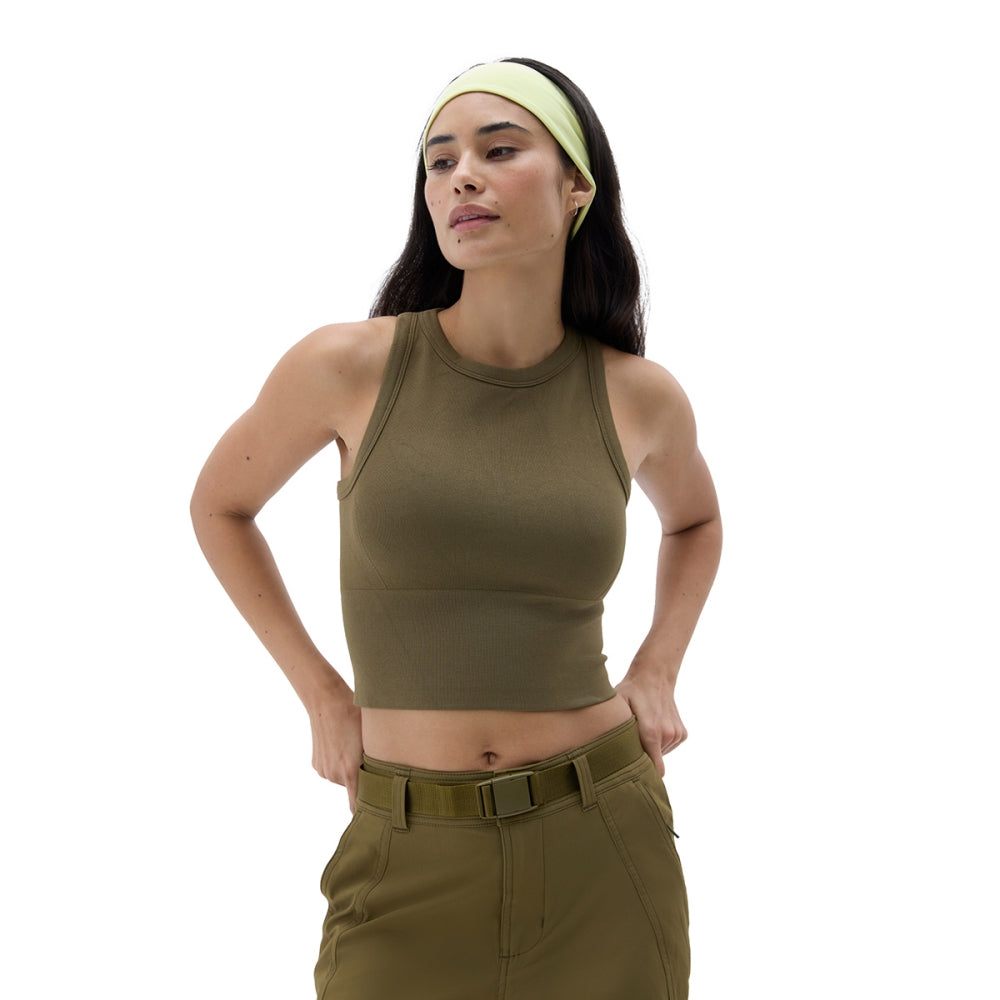 Halfdays Sunn Rackerback Top in Green Color