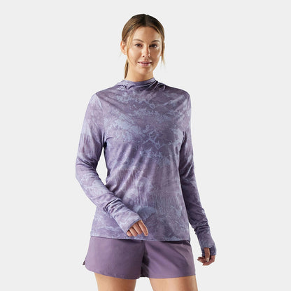 Smartwool W Merino Hoodie Pullover in Purple Color